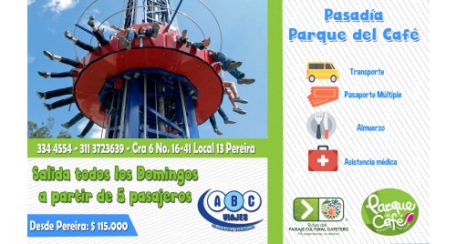 Pasadía parque del café 